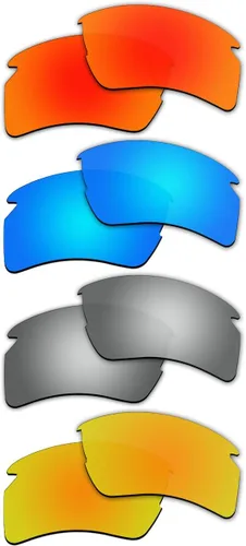 Vista 2 de 4 pares de lentes polarizadas de repuesto para gafas de sol Oakley Flak 2.0 XL P10