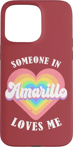 Vista 31 de Someone in Amarillo Loves Me City Heart Case for iPhone 17