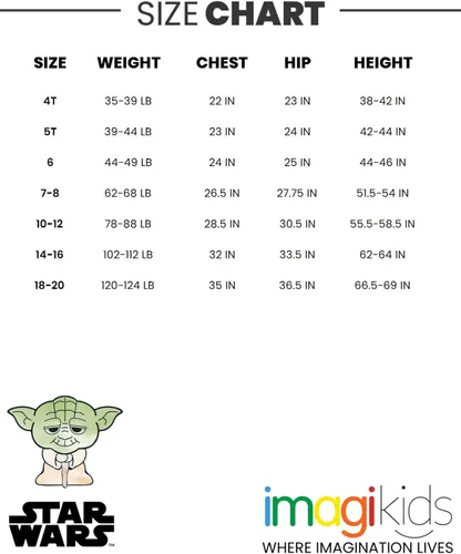 Vista 7 de STAR WARS Darth Vader Yoda - Camiseta de cumpleaños para niños pequeños a niños grandes