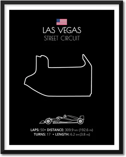 Vista 22 de Custom Car Posters Póster hecho a mano compatible con Autodromo Enzo e Dino Ferrari (Imola, Italia), póster de pista de carreras diseñado