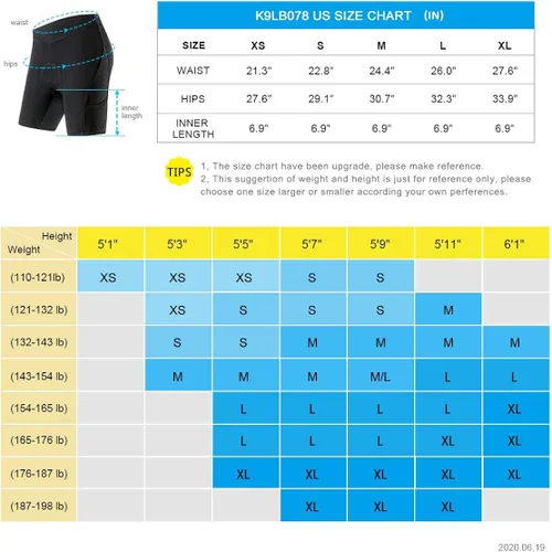Vista 6 de Santic Women's Bike Shorts with Padded Cycling Quick Dry Breathable Side Pockets