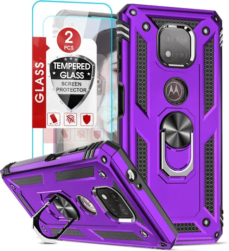 Vista 239 de LeYi Funda para Samsung Galaxy A05 (no compatible con A05S) con protector de pantalla y protector de lente de cámara, funda resistente de grado Negro