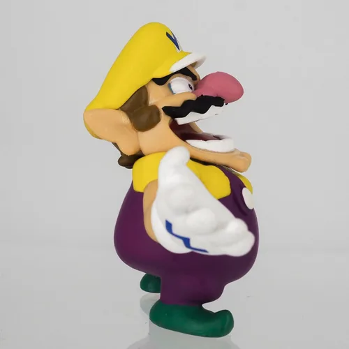 Vista 5 de Sanei Boeki Super Mario Figura Colección Wario 1.57 x 1.57 x 1.96 pulgadas FCM-029 Japan Import con bolígrafo táctil original Stylus