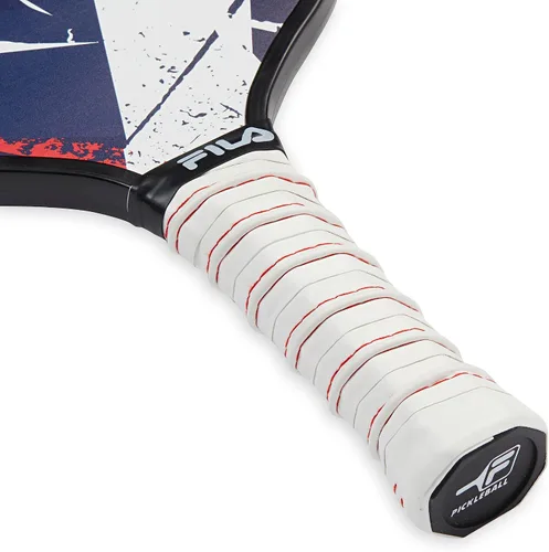 Vista 8 de FILA Accessories - Paleta de pickleball de fibra de vidrio, fibra de vidrio con núcleo de polipropileno de panal, agarre ligero y cómodo, bonitas
