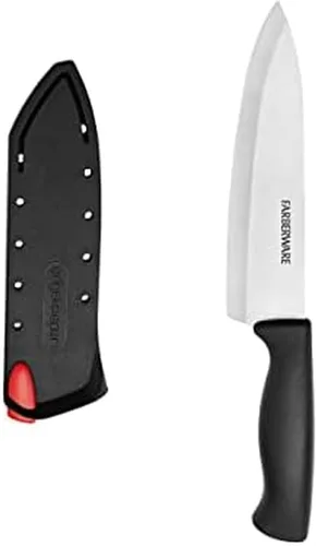 Vista 22 de Farberware 5158146 EdgeKeeper - Cuchillo utilitario, 4.5 pulgadas, color negro