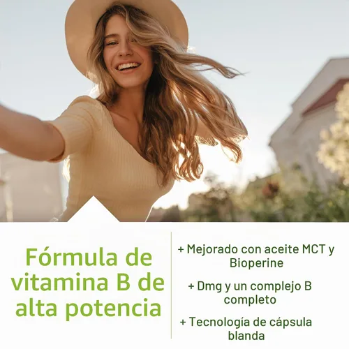 Vista 4 de Irwin Naturals Complejo Mega Vitamina B 60 Sgels Vitaminas B de alta potencia B12 de 1,000 mcg Apoyo de energía rápida Absorción avanzada