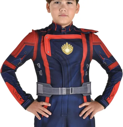 Vista 4 de Disfraz del equipo de guardianes para niños - Marvel Guardianes de la Galaxia Vol. 3 S