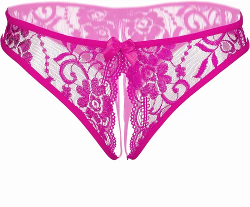 Vista 7 de Justgoo Womens Sexy G-String Lace Thongs Panties Underwear Low Rise T-Back Underpants