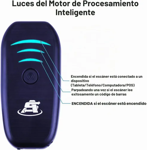 Vista 8 de ScanAvenger Escáner de código de barras Bluetooth portátil mini inalámbrico: escáneres manuales - Pistola de escaneo 1D inalámbrica y recargable