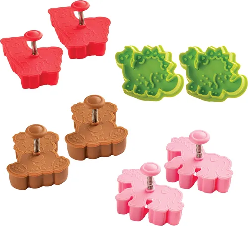 Vista 8 de Cortadores de galletas Animal Cracker de Mrs. Anderson's Baking, libres de BPA, juego de 4