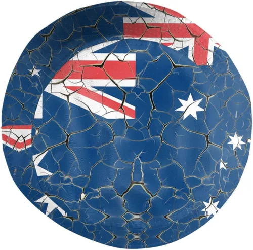 Vista 4 de Sombrero de pescador de bandera australiana para mujeres y hombres, sombrero de pescador para exteriores
