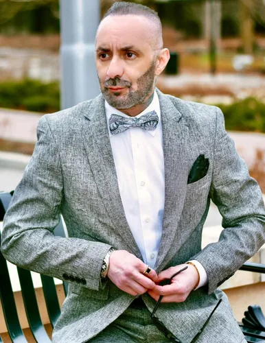 Vista 4 de COOFANDY Trajes ajustados de 3 piezas para hombre, con un botón, chaleco, pantalones de traje con corbata