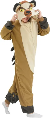 Vista 3 de LZBXBXDA Pijama de Hyena para adultos, disfraz de animal para cosplay, ropa de dormir, traje de dormir para mujeres y hombres