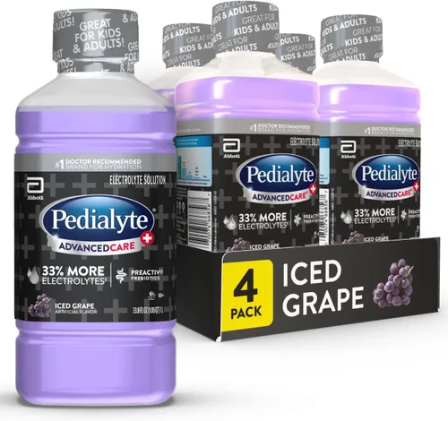 Vista 12 de Pedialyte AdvancedCare Plus Bebida con electrolitos, Berry Frost, 1 litro