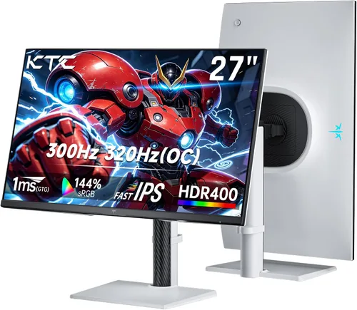 Vista 9 de KTC Monitor de computadora para juegos de 24 pulgadas 144Hz, panel FHD IPS