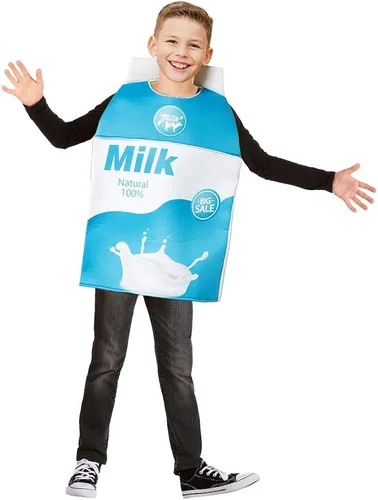 Vista 4 de EraSpooky Disfraz de Halloween de galletas y leche para niños pequeños