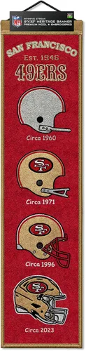 Vista 51 de Pendón hereditario de 8 x 32 pulgadas de Winning Streak , talla única Arizona Cardinals