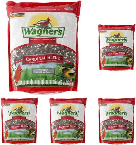 Vista 9 de Wagner's 62032 Cardinal Blend - Alimento para pájaros silvestres, bolsa de 6 libras