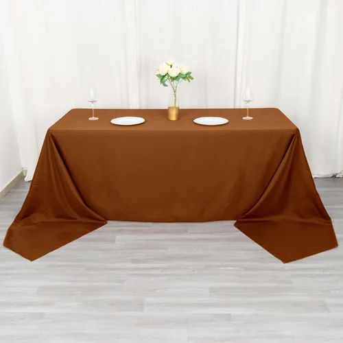 Vista 44 de Efavormart - Mantel rectangular, 60 x 102 pulgadas, resistente a las manchas y a las arrugas, lavable, mantel decorativo oblongo de tela de Amatista