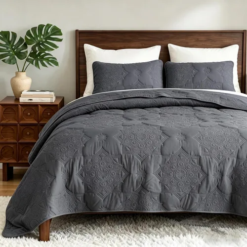 Vista 25 de Bedsure Edredón individual – Ropa de cama ultrasuave individual XL para decoración de dormitorio, edredón ligero para todas las estaciones, colcha