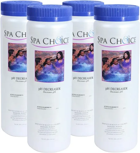 Vista 12 de SpaChoice Reductor de pH líquido prémium de 1 cuarto de galón para bañera de hidromasaje, fabricado en Estados Unidos
