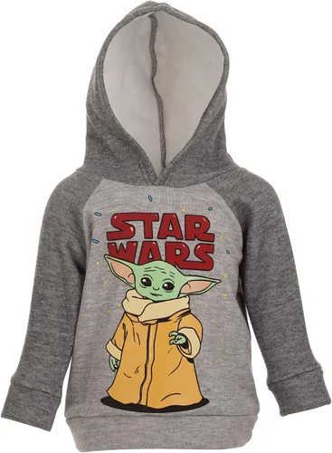 Vista 2 de STAR WARS The Child - Conjunto de sudadera con capucha y pantalones para niños grandes
