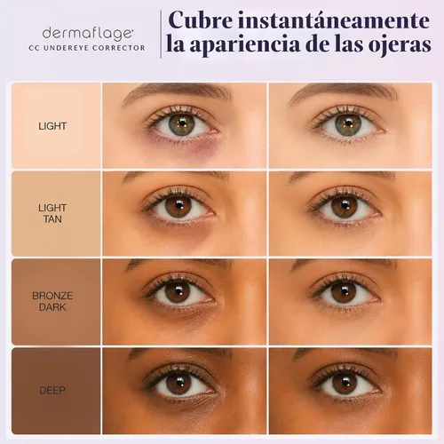 Vista 3 de Dermaflage Crema Correctora para Acné y Tatuaje Cover Up - Bronce Oscuro