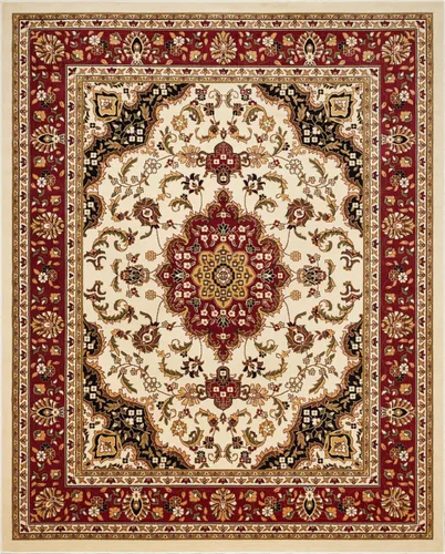 Vista 3 de Well Woven - Alfombra tradicional Barclay Medallion Kashan, Polipropileno