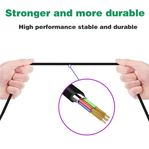 Vista 5 de Alitutumao Cable de impresora USB 2.0, cable de impresora USB A a B de alta velocidad a computadora compatible con Canon, HP, Brother, Dell