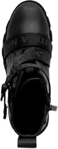 Vista 3 de Nautica Botas de invierno para mujer botas de senderismo cordones cremallera