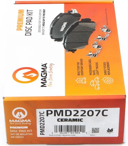 Vista 5 de MAGMA Premium PMD2207C Pastillas de freno de cerámica, traseras