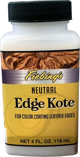 Vista 6 de Fiebing's Edge Kote 4 Fl Oz - Azul - para Colorear Bordes de Cuero en Bolsos, Carteras, Zapatos, Fundas, etc