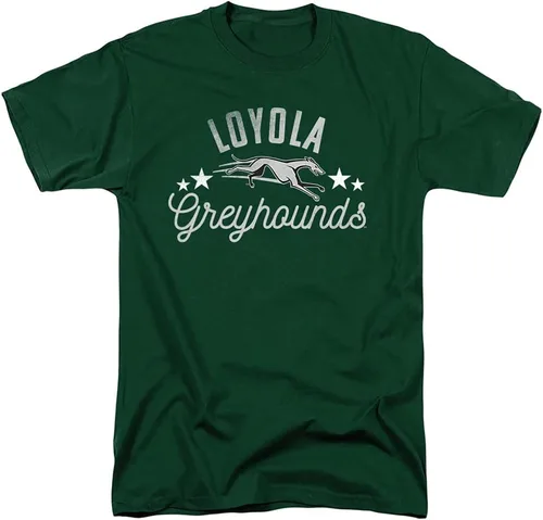Vista 116 de Collegiate Distressed Mascot Unisex Adult T Shirt Collection 3 Universidad de Adelphi
