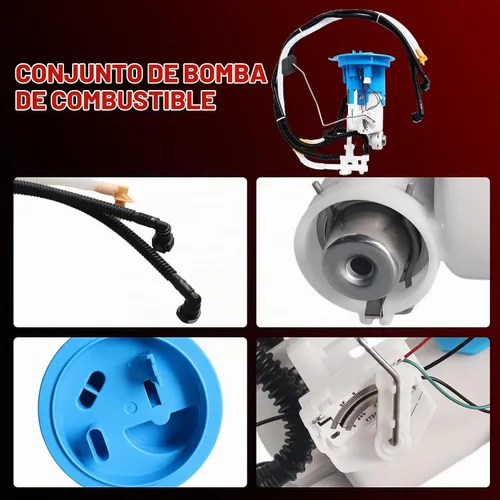 Vista 8 de Conjunto de módulo de bomba de combustible eléctrica compatible con Volkswagen, Audi