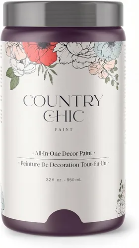 Vista 80 de Country Chic - Pintura a la tiza todo en uno para muebles y armarios, ecológica, acabado mate, con primer y sellador, para madera y metal, Alchemist