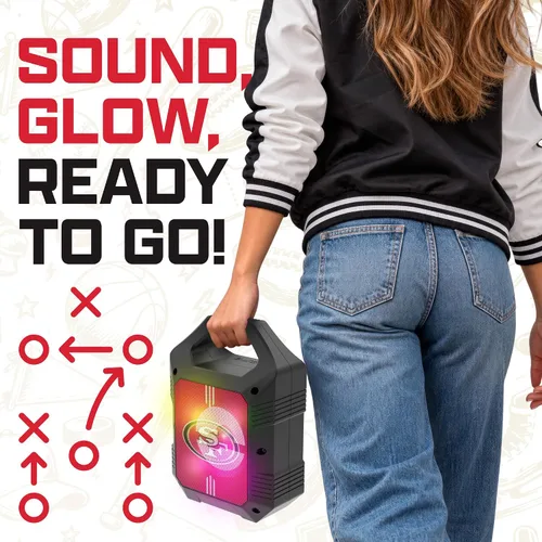 Vista 4 de SOAR NFL ShockBox XL - Altavoz Bluetooth inalámbrico unisex