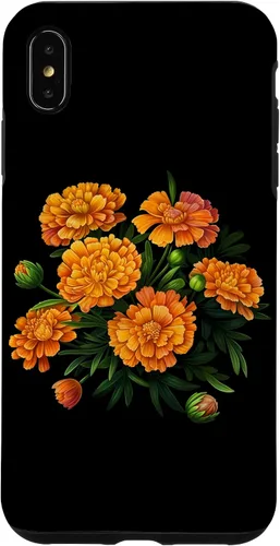 Vista 11 de Vintage Marigold Inspired Flower Case for iPhone 16