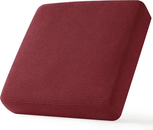 Vista 123 de CHUN YI - Funda elástica para cojín de sofá mediano, funda de asiento de sofá para mascotas, adecuada para sillón y sofá biplaza con tela lavable