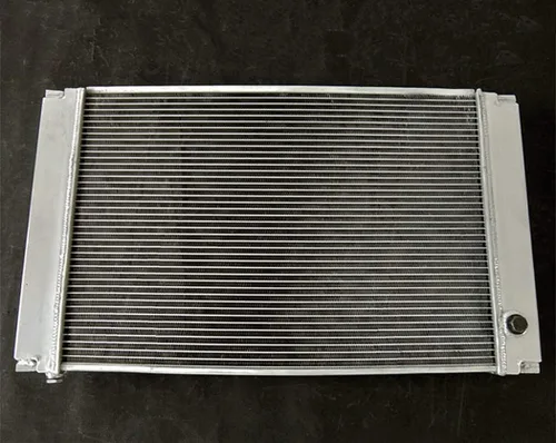 Vista 3 de Radiador de aluminio completo T56mm para Porsche 928 con 2 enfriadores de aceite