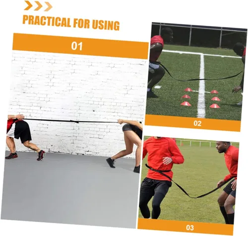Vista 9 de Happyyami 1 juego de cinturón de entrenamiento de baloncesto y fútbol para habilidades de reacción mejoradas para sesiones deportivas de niños
