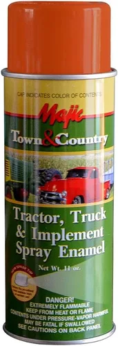 Vista 5 de Majic Paints 8-20974-8 Pintura esmaltada en aerosol para tractor e implemento, aerosol, verde oliva