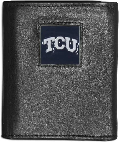 Vista 12 de Siskiyou Sports NCAA Deluxe - Cartera de piel de tres pliegues