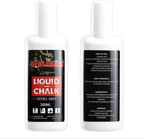 Vista 11 de Liquid Chalk, Sports Chalk, Hand Grip Chalk,Weightlifting Chalk,Gym Chalk,Work Out Chalk for Cross Training, Powerlifting,Pole Dance