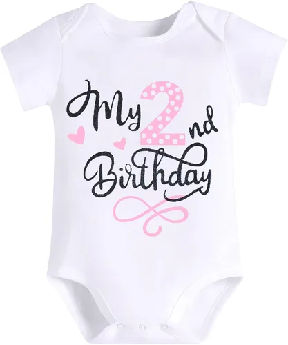 Vista 4 de Conjunto de falda de princesa con diseño de lunares para bebé para el primer cumpleaños de niñas