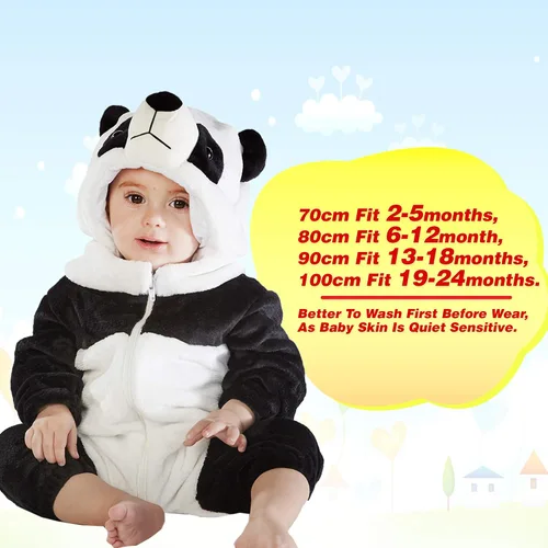 Vista 5 de M&M SCRUBS Trajes de cosplay de animales, disfraz de bebé para niños y niñas