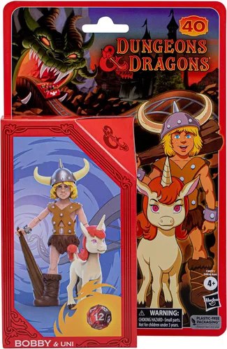 Vista 11 de Mazmorras y Dragones Clásicos de Dibujos Animados Figura de Acción Diana la Acróbata de 6 Pulgadas de Escala, Dibujo Animado D&D de los 80s, Incluye