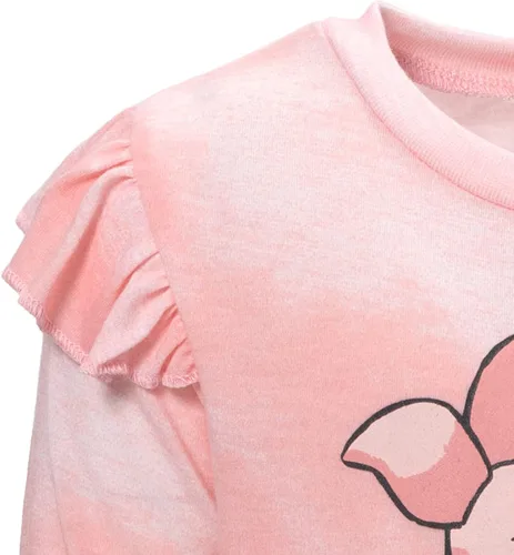Vista 6 de Disney Winnie the Pooh - Conjunto de sudadera de forro polar y leggings para niñas pequeñas