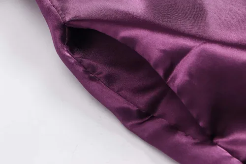 Vista 5 de Womens Satin Robe for Bridal Party Short Silky Bride Bridesmaids Kimono Bath Robe Soft Dressing Gown