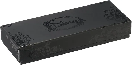 Vista 6 de Disney Mickey Mouse Classic Cardiff - Reloj analógico con correa de piel de cuarzo para adultos Negro