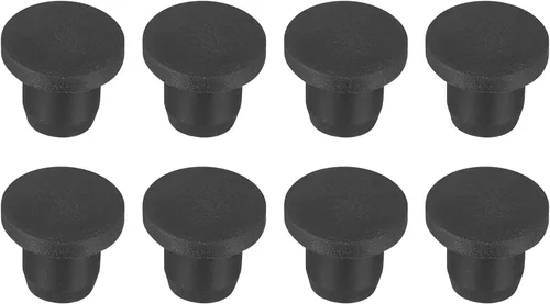 Vista 156 de MECCANIXITY - Tapones de silicona en forma de T (26mm, 1 pulgada de diámetro), color negro